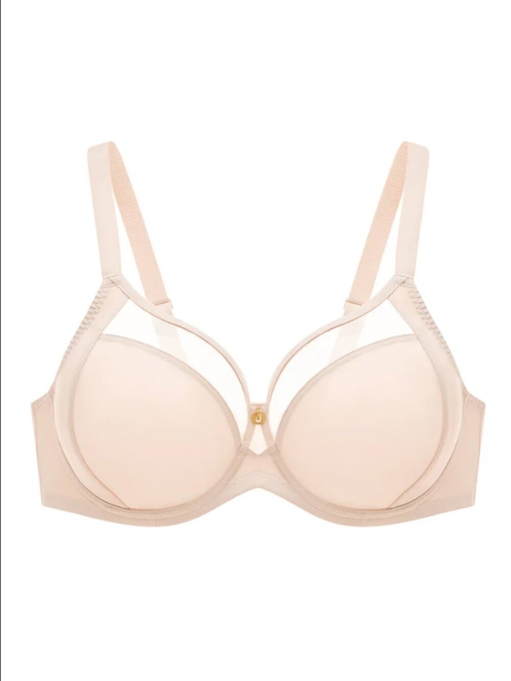 Understance Spacer Air Jasmine FlexWire Demi Bra, Champagne Nude 30G